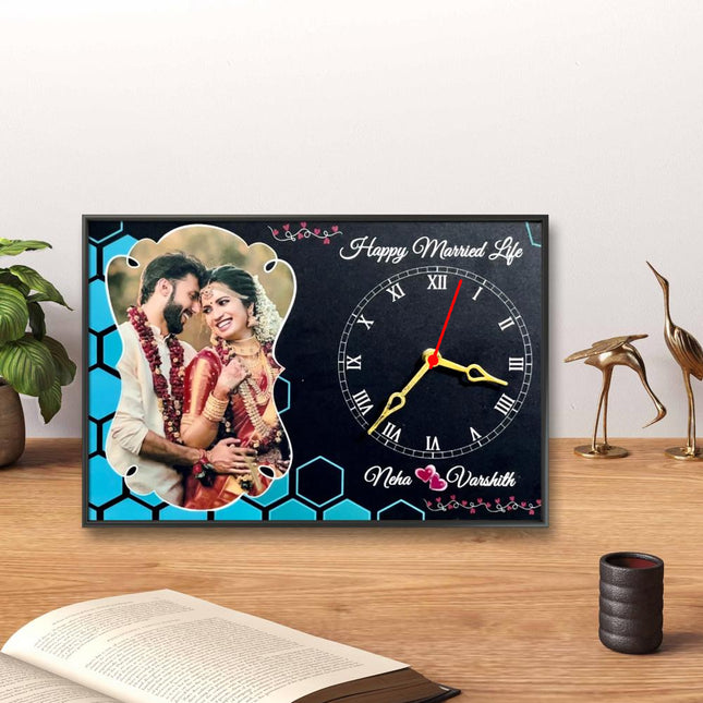 Table clock 1 (8X12in) Size