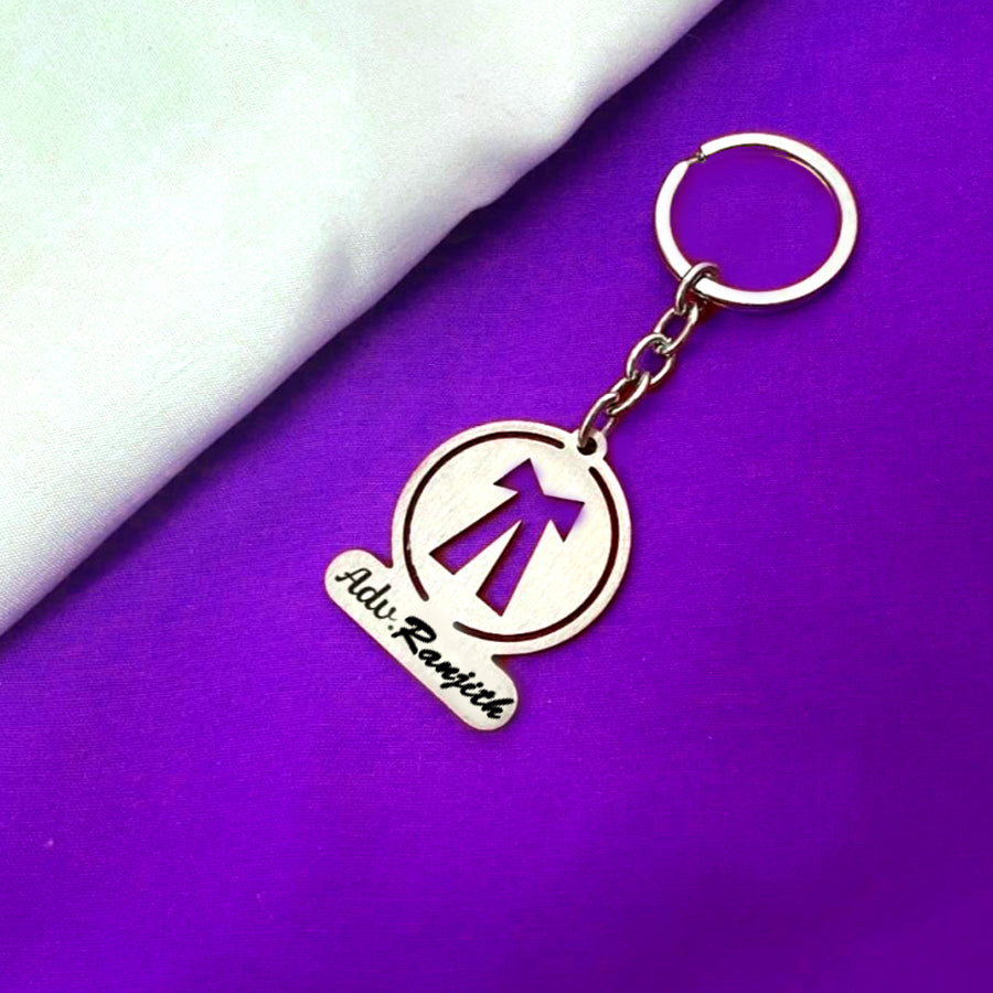 Lawyer/Advocate Customized Keychain