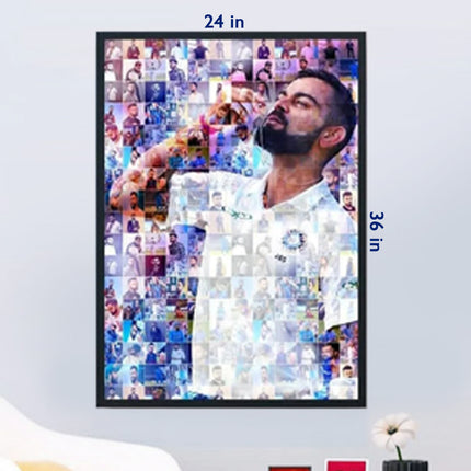 Mosaic photo frame